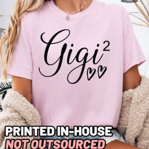 Gigi Squared Shirt Comfort Colors Custom Personalized Grandma Tee - Image 7