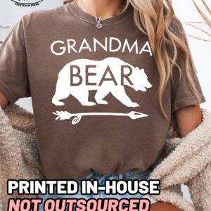 Grandma Bear Shirt Comfort Colors Tee - Image 6