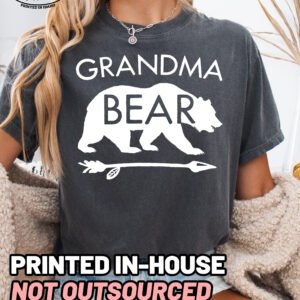 Grandma Bear Shirt Comfort Colors Tee - Image 9