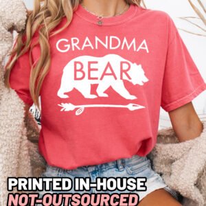 Grandma Bear Shirt Comfort Colors Tee - Image 5