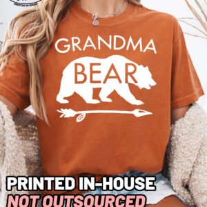 Grandma Bear Shirt Comfort Colors Tee