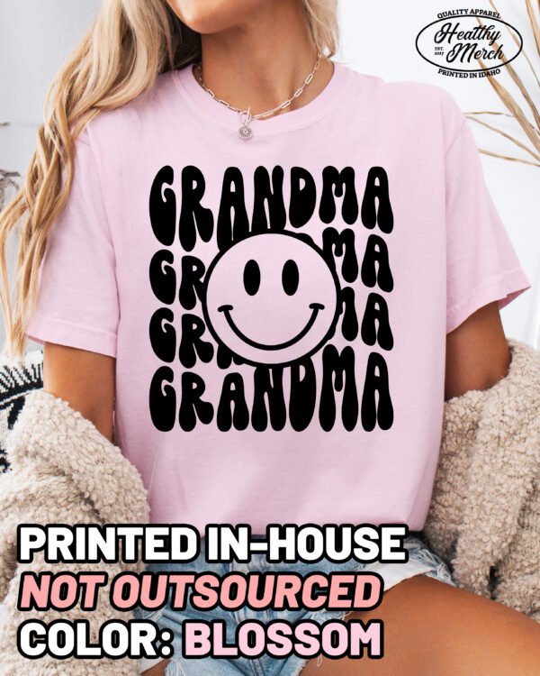 Retro Grandma Shirt Comfort Colors Tee