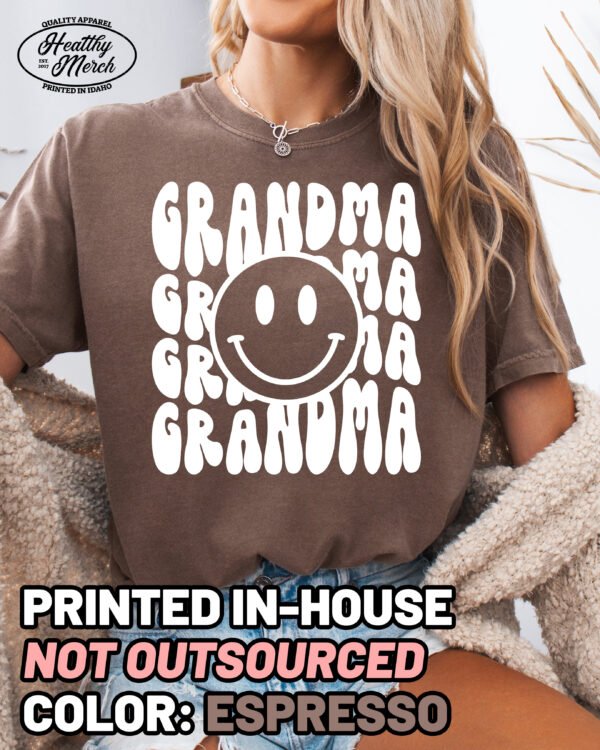 Retro Grandma Shirt Comfort Colors Tee