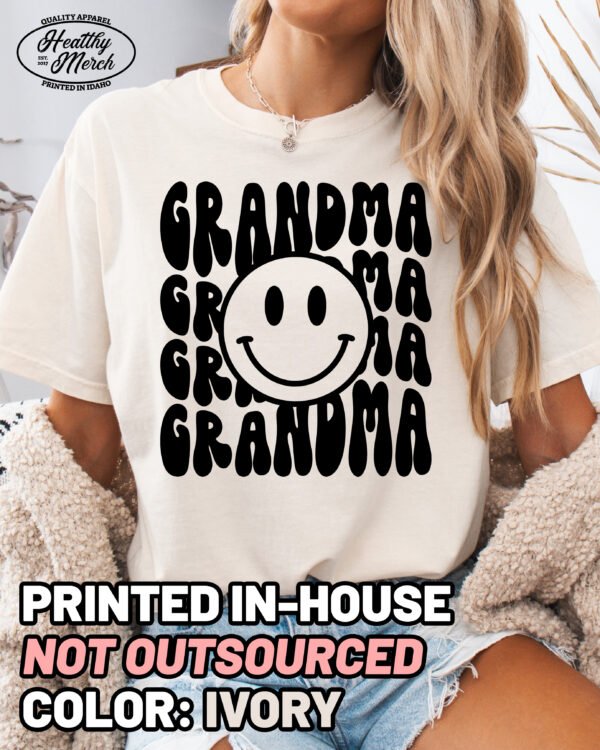 Retro Grandma Shirt Comfort Colors Tee