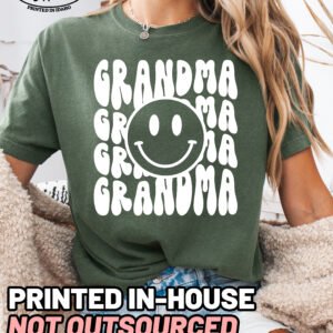 Retro Grandma Shirt Comfort Colors Tee - Image 4