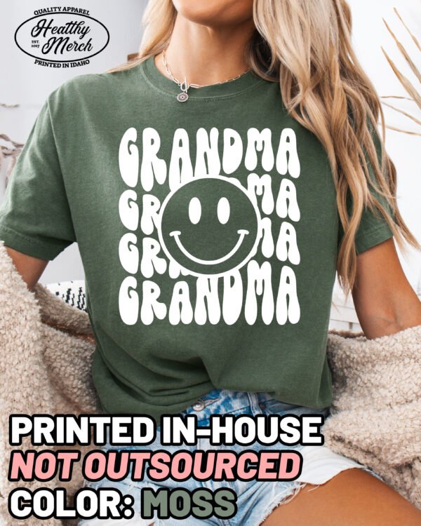 Retro Grandma Shirt Comfort Colors Tee