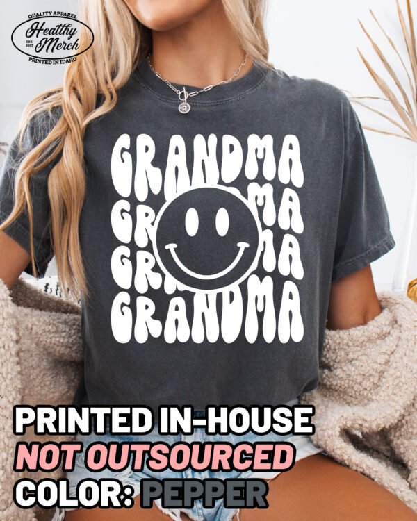Retro Grandma Shirt Comfort Colors Tee