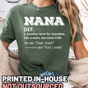 Nana Definition Shirt Comfort Colors Grandma Tee
